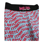 Just Cavalli Leggins Tinta Unita con Stampe Logo per Bambina JGP26243LE AZZURRO JUST CAVALLI 