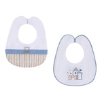 Mayoral Set Bavetta Tinta Unita con Stampe per Neonato 9877 BIANCO MAYORAL 