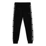 GUESS pantalone tuta tinta unita logato Nero per Bambino L2YQ48K6ZS1 NERO GUESS 