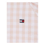 Tommy Hilfiger Pagliaccetto Tinta Unita con Fantasia Quadri per Neonata KN0KN0 ROSA TOMMY HILFIGER 