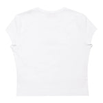 Diesel T-Shirt Girocollo Tinta Unita con Logo per Bambina J01830XX BIANCO DIESEL 