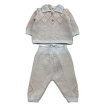 MARLU' completo 2pz maglia-pantalone Azzurro per Neonato IG6450 AZZURRO MARLU' 