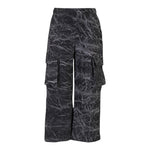 DOU DOU pantalone con elastico in vita stampa fantasia Nero per Bambina DV6Q10 NERO DOU DOU 