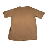 Paolo Pecora T-Shirt Girocollo tinta unita con Stampa Marrone per Bambino P3666 MARRONE PAOLO PECORA 