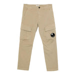 C.P. Company Pantalone Tinta Unita con Girovita Regolabile per Bambino CNP004X BEIGE C.P. COMPANY 