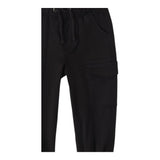 SARABANDA pantalone tinta unita con elastico in vita Nero per Neonato 0A044N NERO SARABANDA 