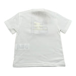 Elisabetta Franchi T-Shirt Girocollo Tinta Unita con Logo per Bambina EFTS185 BIANCO ELISABETTA FRANCHI 