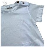 Le Bebe' T-Shirt Girocollo Tinta Unita per Neonato LBB5371 BIANCO LE BEBE' 