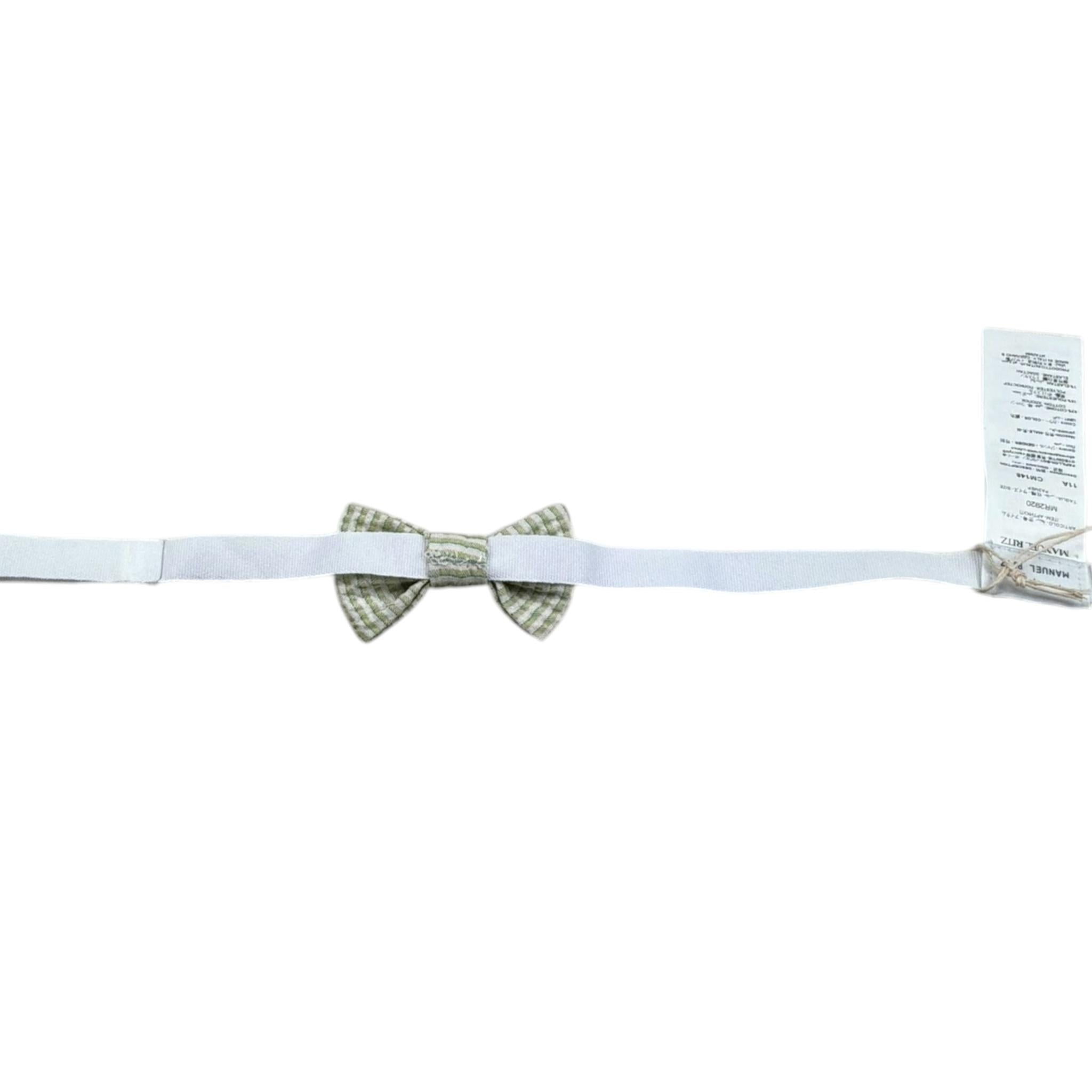 Manuel Ritz Papillions Tinta Unita con Fantasia A Righe per Bambino MR2920 BIANCO MANUEL RITZ 