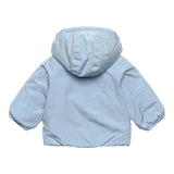 K-WAY giubbino tinta unita con cappuccio Azzurro per Neonato K4137VW AZZURRO K-WAY 