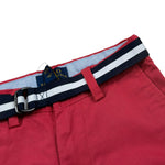 Ralph Lauren Bermuda tinta unita con Cintura Rosso per Bambino 322863960014 ROSSO RALPH LAUREN 