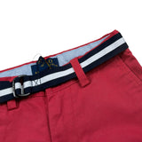 Ralph Lauren Bermuda tinta unita con Cintura Rosso per Bambino 322863960014 ROSSO RALPH LAUREN 