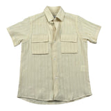 Mood_One Camicia Mezza Manica Tinta Unita per Bambino 3016 AVORIO MOOD_ONE 