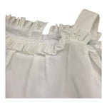 A' La Page Camicia Tinta Unita Modello Top per Bambina ANEMONE BIANCO A' LA PAGE 