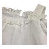 A' La Page Camicia Tinta Unita Modello Top per Bambina ANEMONE BIANCO A' LA PAGE 