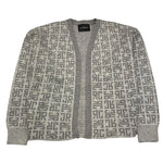 JOHN RICHMOND cardigan tinta unita con stampe logo Grigio per Bambina RGA25230CO GRIGIO JOHN RICHMOND 