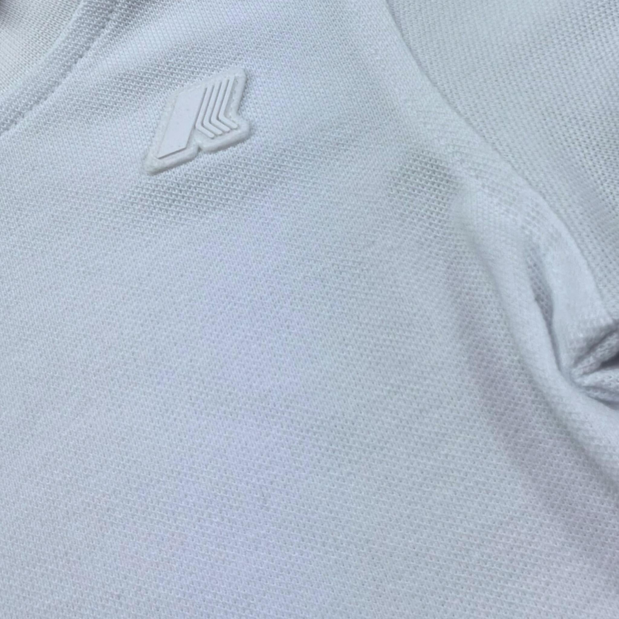 K-Way T-Shirt Girocollo Tinta Unita per Neonato K71375WX BIANCO K-WAY 