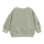 PLAY UP felpa tinta unita girocollo con stampa Verde per Bambino PA011AP10903 VERDE PLAY UP 