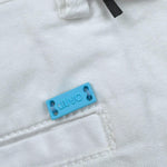 Liu Jo Pantalone Tinta Unita con Girovita Regolabile per Bambino QA3021T3434 BIANCO LIU JO 