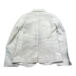 Emanuel Pris Giacca Tinta Unita Fantasia con Bottoni In Contrasto per Bambino EGC1112R PANNA EMANUEL PRIS 