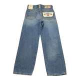 Replay Jeans Tinta Unita con Girovita Regolabile per Bambino SB9Z1 AZZURRO REPLAY 