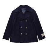 N°21 cappotto tinta unita doppiopetto Blu per Bambino N21939 BLU N°21 