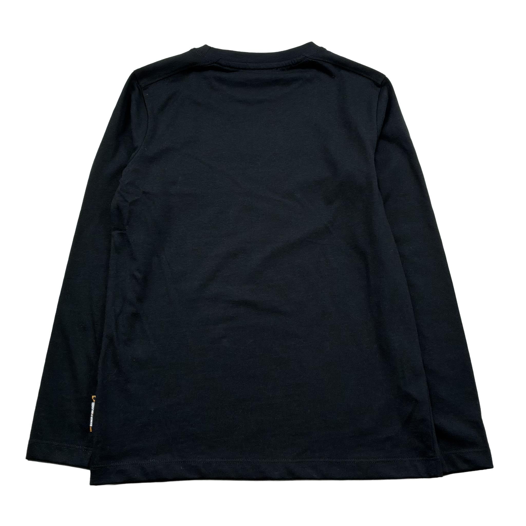 Just Cavalli Shirt Girocollo Tinta Unita con Logo per Bambina JGP2006TS NERO JUST CAVALLI 