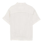 Saint Barth Camicia Mezza Manica Tinta Unita con Bottoni per Bambino SIF0001 BEIGE SAINT BARTH 