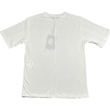 Paolo Pecora T-Shirt Girocollo Tinta Unita con Stampa per Bambino PP4362 BIANCO PAOLO PECORA 