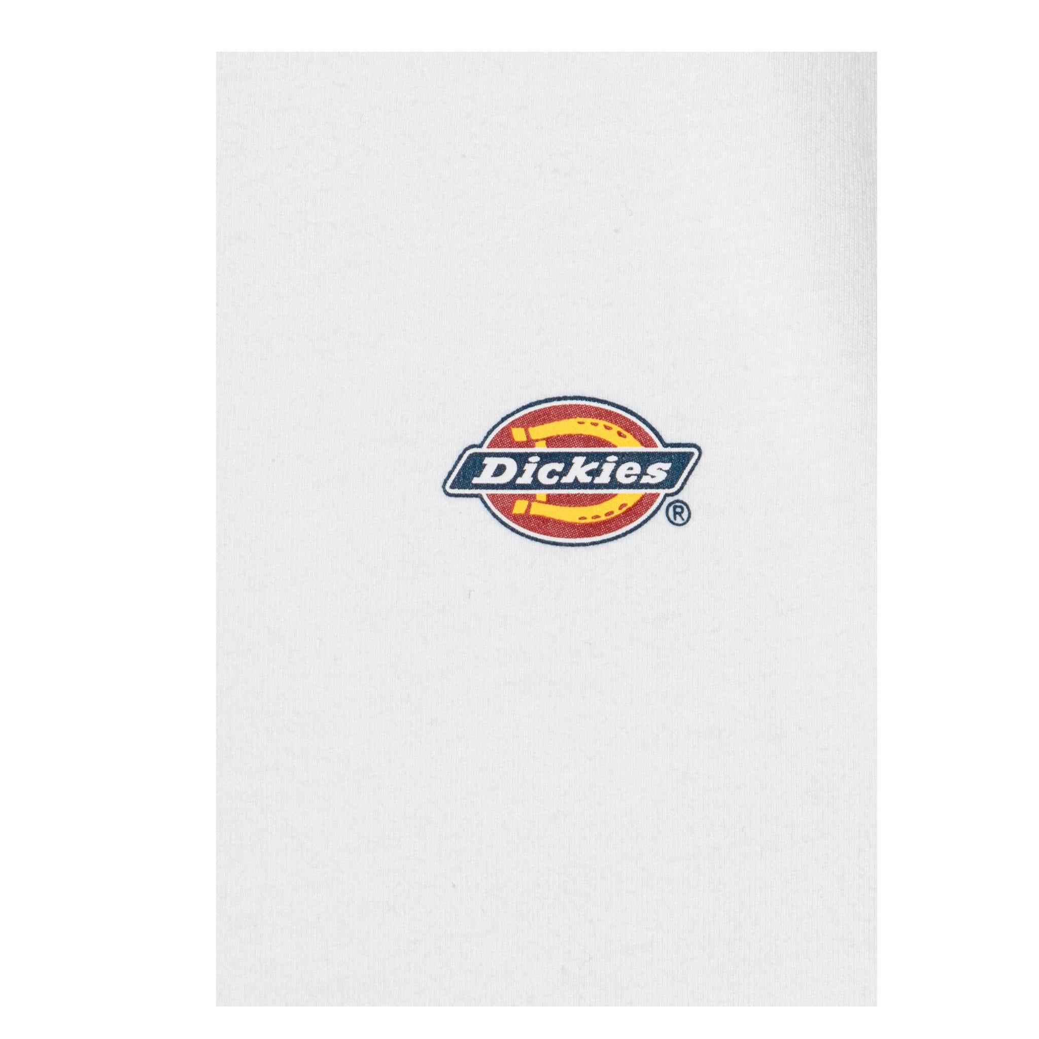 Dickies T-Shirt Girocollo Tinta Unita con Stampa per Bambino DK0KSR640WH1 BIANCO DICKIES 