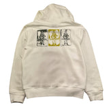 C.P. Company Felpa Chiusa con Cappuccio Tinta Unita per Bambino CUF00Z BIANCO C.P. COMPANY 