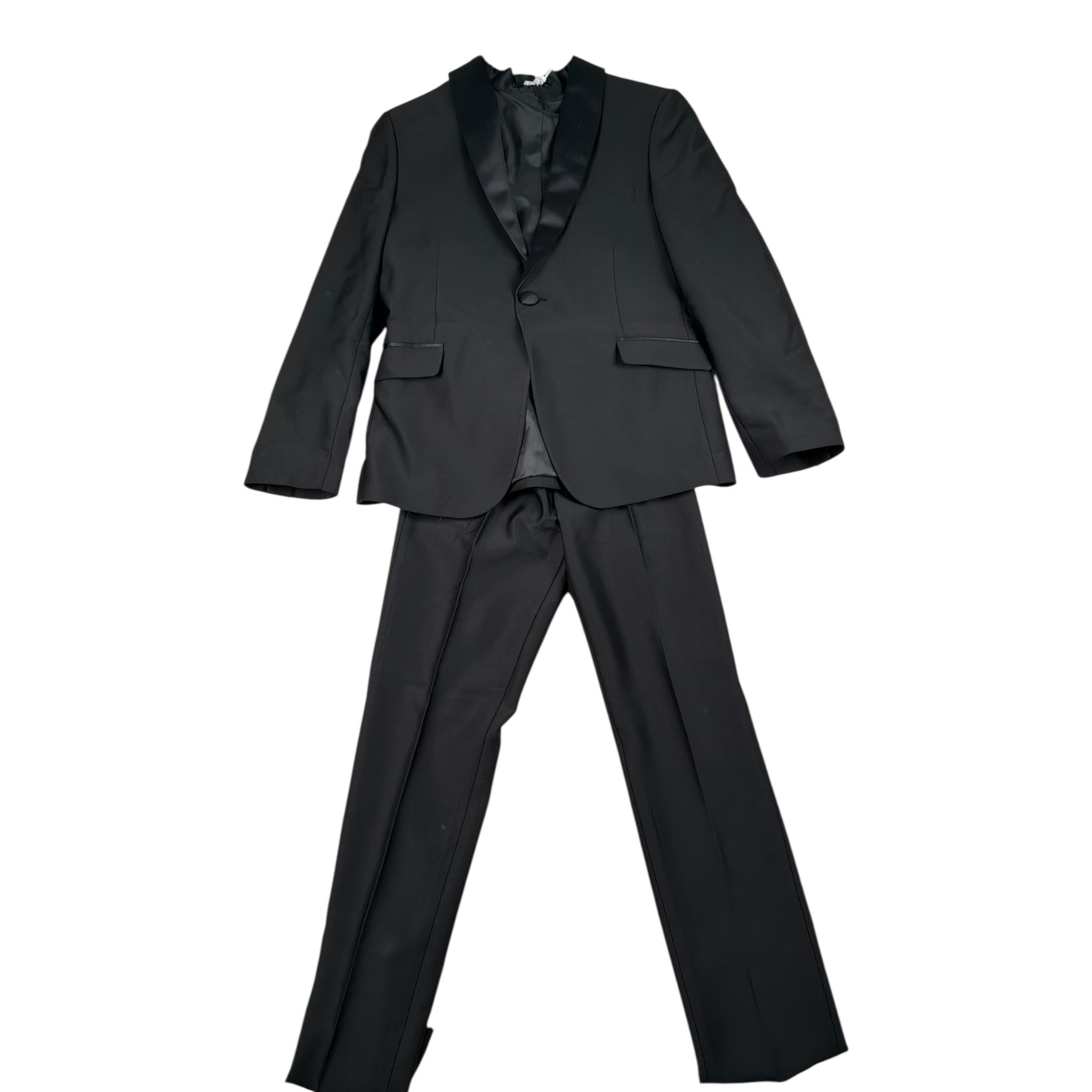 Sarabanda Completo 2 Pezzi Giacca-Pantalone Tinta Unita per Bambino 08619 NERO SARABANDA 