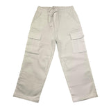 M+E' Pantalone Tinta Unita con Elastico In Vita per Bambino UEM0531N BIANCO M+E' 