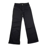 PATRIZIA PEPE pantalone tinta unita con girovita regolabile modello zampa Nero per Bambina 7P0282 NERO PATRIZIA PEPE 
