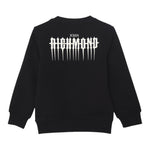 John Richmond Felpa Tinta Unita con Stampa per Neonato RIA24072FE NERO JOHN RICHMOND 