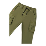 Sarabanda Pantalone Tinta Unita con Elastico In Vita per Bambino 0B632 VERDE SARABANDA 