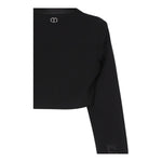 TWINSET giacca crop tinta unita Nero per Bambina 242GJ2110X NERO TWINSET 