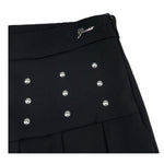 Guess Pantalone Tinta Unita con Applicazioni Modello Palazzo per Bambina J5RB00WGUL0 NERO GUESS 