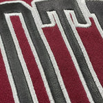 LES COYOTES DE PARIS felpa tinta unita con cappuccio e stampa Bordeaux per Bambina 1222110 BORDEAUX LES COYOTES DE PARIS 