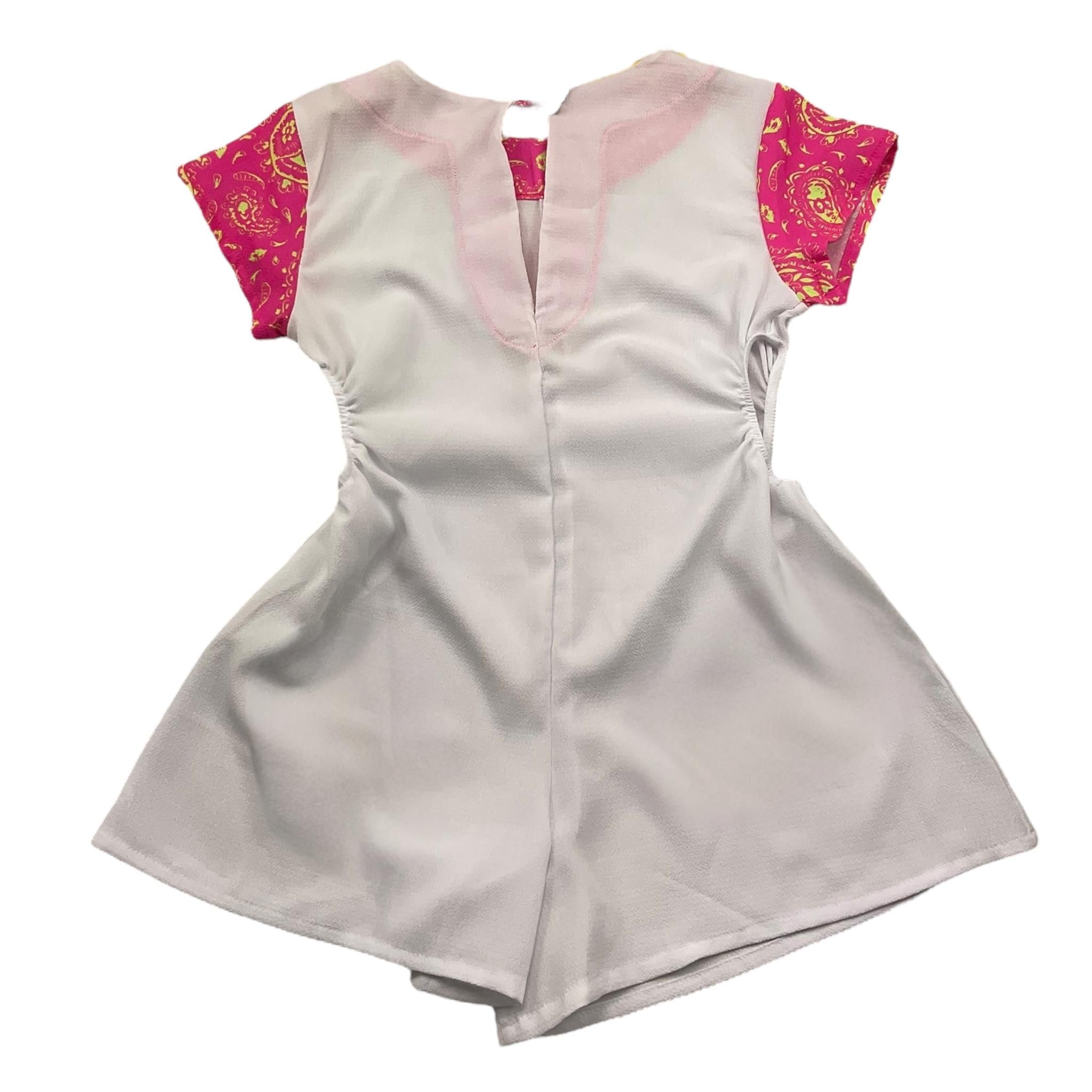 F**K Tuta Intera Corta Tinta Unita per Bambina FJ25G5H07JSX64 BIANCO F**K 