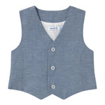 Mayoral Gilet Tinta Unita per Neonato 1394 AZZURRO MAYORAL 