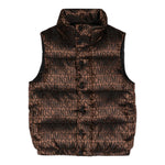 MOSCHINO smanicato tinta unita cn stampe logo Marrone per Bambino HUS04S MARRONE MOSCHINO 