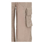 Dou Dou Pantalone Modello Cargo Tinta Unita con Tasconi per Bambina DW6P90X FANGO DOU DOU 