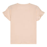 Guess T-Shirt Gircollo Tinta Unita con Stampa per Neonata K5GI02K6YW4 ROSA GUESS 