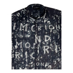 John Richmond Camicia Bicolore Logata per Neonato RBP24121CAN BIANCO/NERO JOHN RICHMOND 