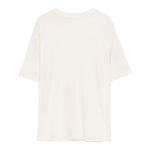 Calvin Klein T-Shirt Girocollo Tinta Unita con Stampa per Bambino IBO2356T01 PANNA CALVIN KLEIN 