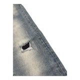 Icon Jeans Tinta Unita con Girovita Regolabile per Bambino IBDT00453 AZZURRO ICON 