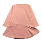 LIU JO abito in felpa girocollo tinta unita con stampa Rosa per Bambina KF4070XXX ROSA LIU JO 