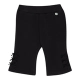 LIU JO pantalone tinta unita con fiocchi Nero per Neonata HF4085 NERO LIU JO 