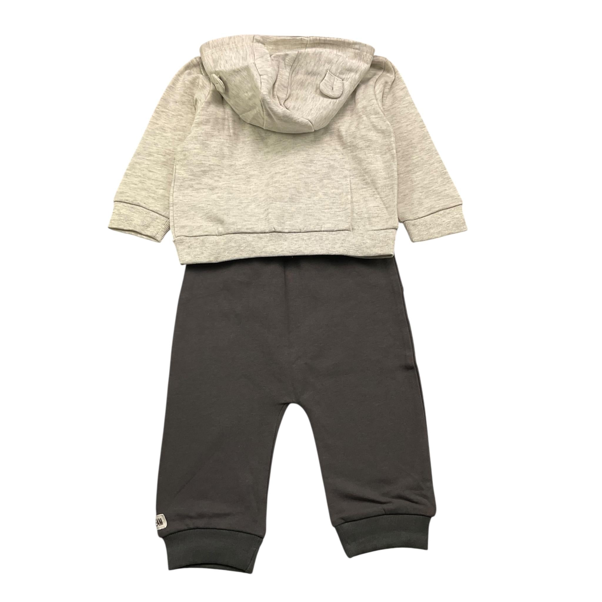 LOSAN completo 2 pezzi felpa-pantalone Grigio per Neonato 51032335694011 GRIGIO LOSAN 